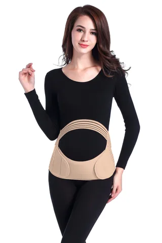 Adjustable belt for pregnant women - Beige