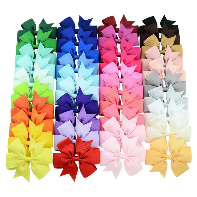 Hairpin with fishtail bow Colorful - Shop at LoveMi
