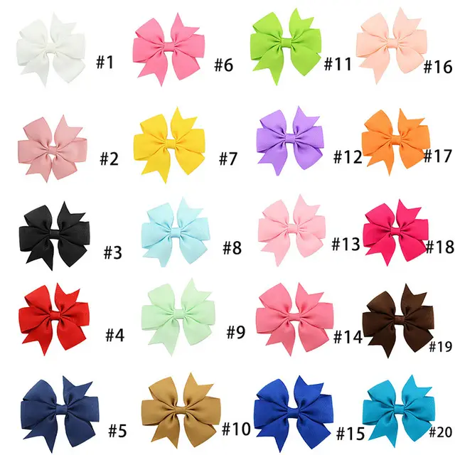 Hairpin with fishtail bow Mixed Color - Shop at LoveMi