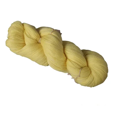 Wool thread hand woven fine velvet thread Bright Yellow - Shop at LoveMi