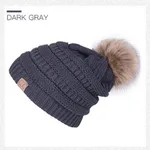 Winter Hat For Women - Dark Grey