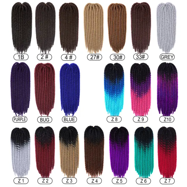 22 Twist Spring Tube Braided Black African Wig Manufacturers Selling Dirty Braid Bug - Shop at LoveMi