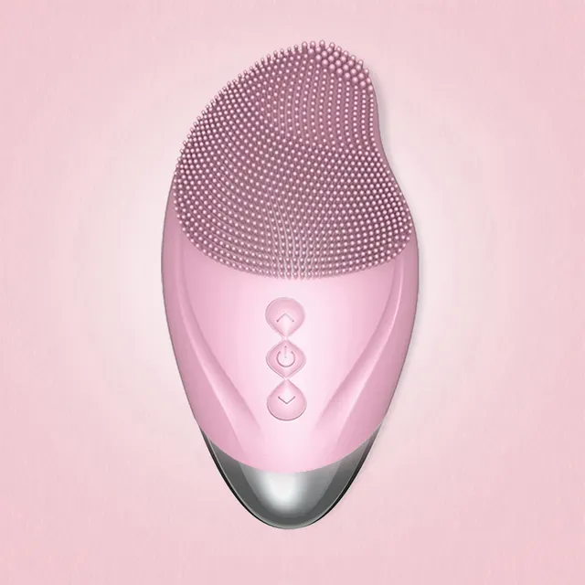 Waterproof silicone cleansing instrument Pink - Shop at LoveMi