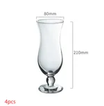 Transparent 4Pcs