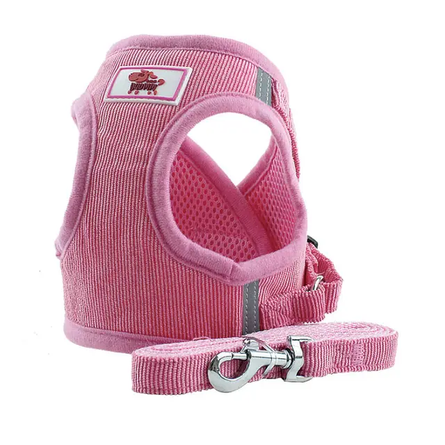 Dog chain chest strap Pink - Shop at LoveMi