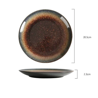 Japanese style Creative Household Ceramic Dishes 20.5Cm - Shop at LoveMi