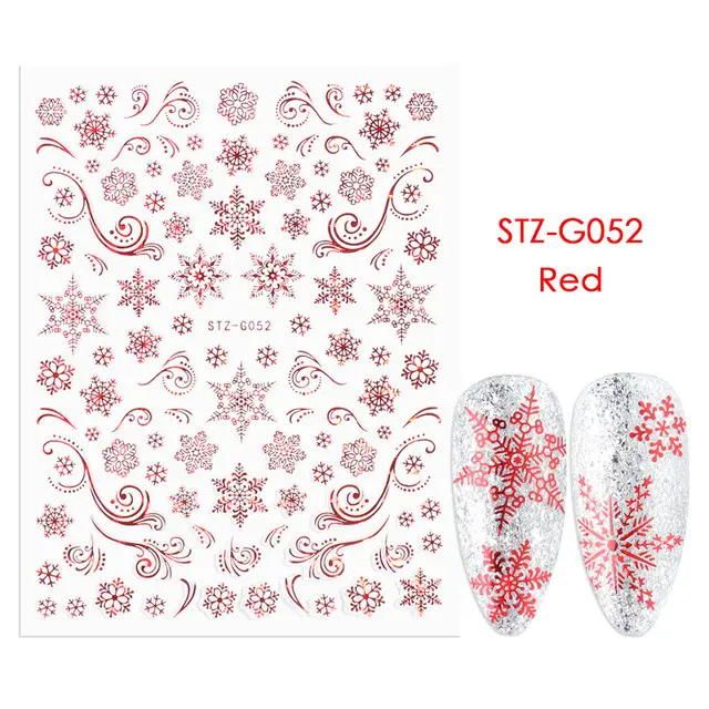 Adhesive Nail Sticker Stz G052 - Shop at LoveMi