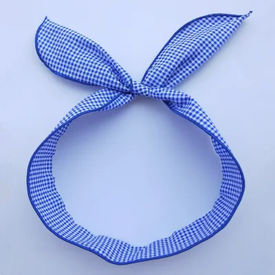 Retro wild hair band Blue - Shop at LoveMi