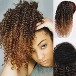 European and American wig chemical fiber fluffy ponytail - 1B30