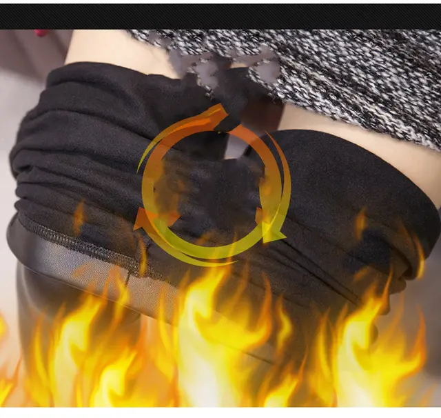 Leggings stepping on women's leather pants Black Plus Velvet - Shop at LoveMi