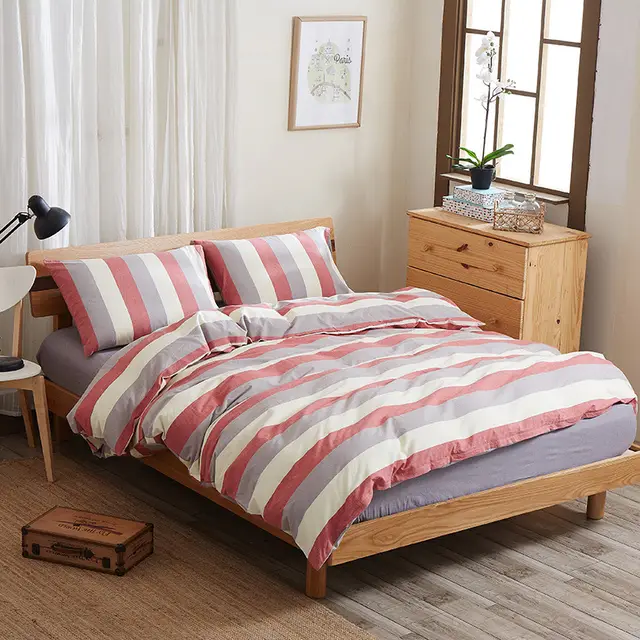 Pure cotton four piece bed sheet set 2 Style - Shop at LoveMi