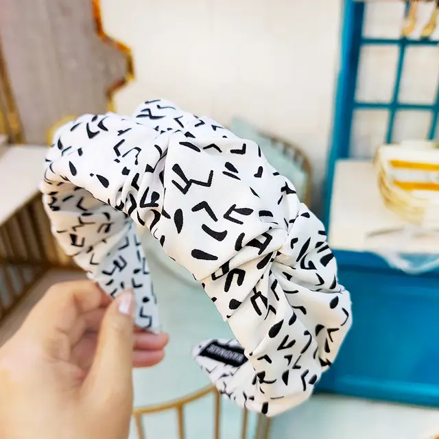 Pressed Hair Accessories Retro Style Female Headdress White - Shop at LoveMi