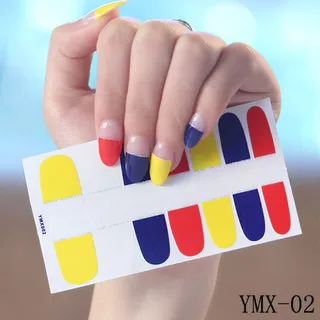 Gummed nail stickers - Ymx02