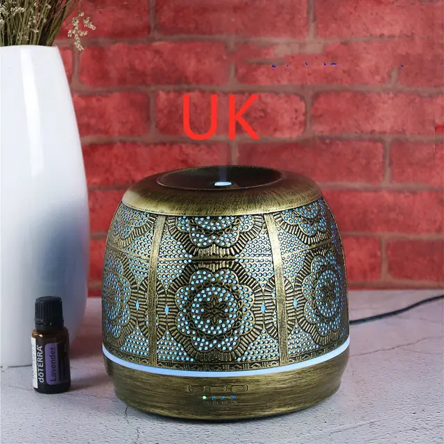 500ml gold bronze iron flower Golden - Shop at LoveMi