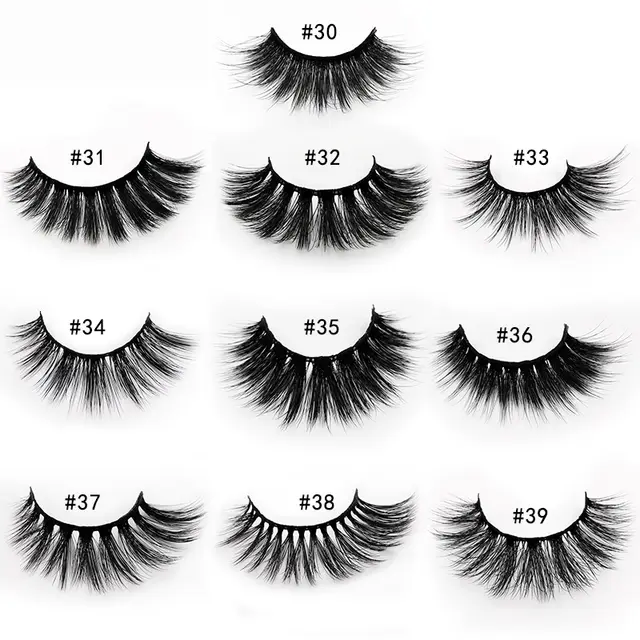 False eyelashes European and American makeup Black - Shop at LoveMi