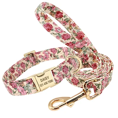 Dog collar lettering Beige - Shop at LoveMi