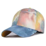 Rendering light board embroidery baseball cap - Orange