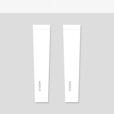 UV ice silk sleeve White - Shop at LoveMi