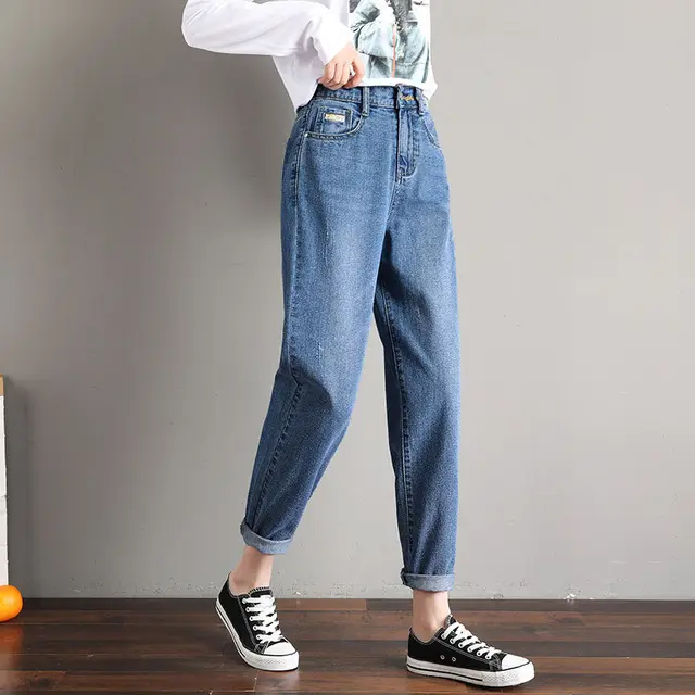 Ripped Carrot Harlan Daddy Pants 721 Dark Blue - Shop at LoveMi