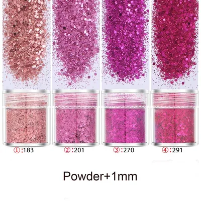 Manicure Accessories Sequins Laser Nail Polish Color Matching Peony Powder - Shop at LoveMi