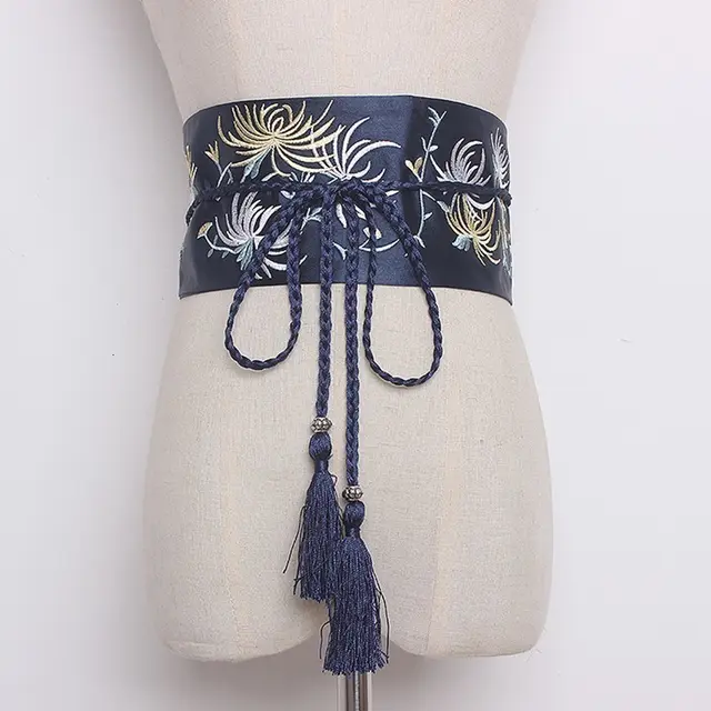 Women's Hanfu belt Navy Blue - Shop at LoveMi