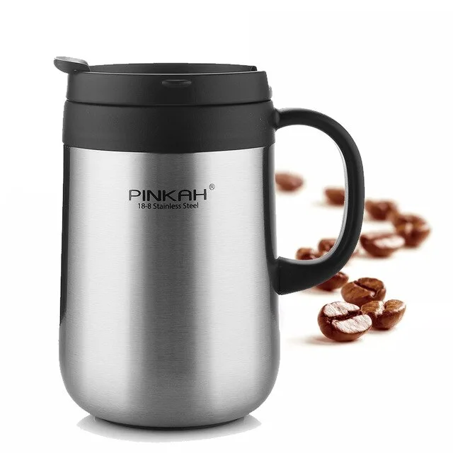304 stainless steel lettering mug with handle Primary Color - Shop at LoveMi