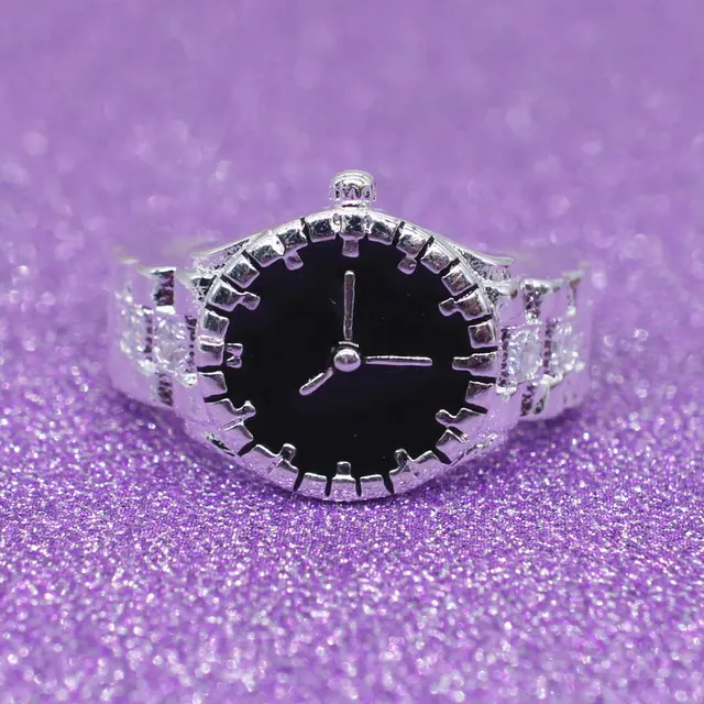 Europe And The United States Foreign Trade Ring Engagement Ring Inlaid Zircon Ring Jewelry Default - Shop at LoveMi