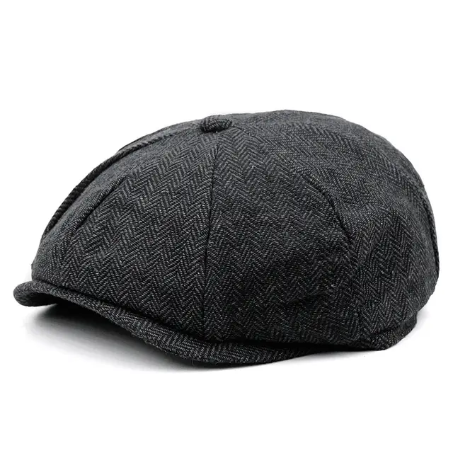 Warm winter octagonal cap O - Shop at LoveMi