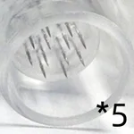 5Pcs 12Pin Silver Snail