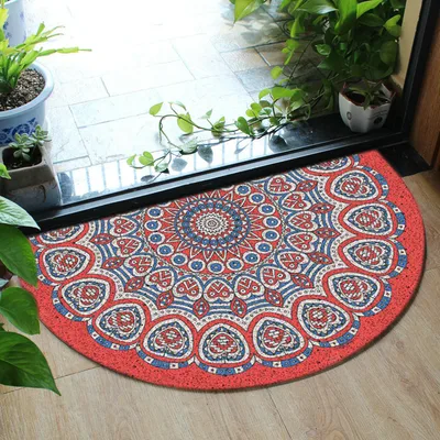 Entrance Door Semicircular Wire Enclosure Mat Sqby02 - Shop at LoveMi