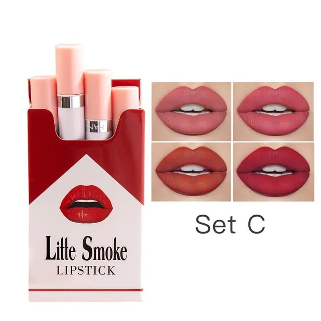 Matte Mist Lipstick Lipstick Set C - Shop at LoveMi
