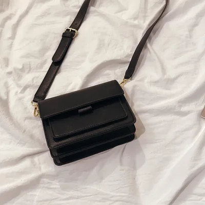 All match ins small square bag Black - Shop at LoveMi