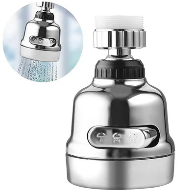 Faucet Booster Shower Household Tap Splash Filter Silver - Shop at LoveMi