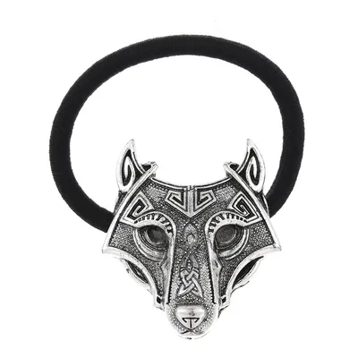 European Mythical Viking Wolf Headband Silver - Shop at LoveMi