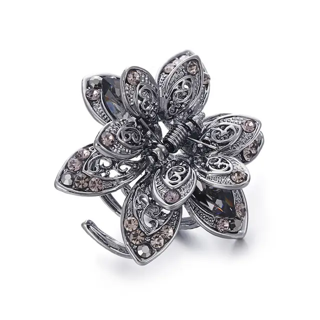 European and American hair accessories for ladies hair accessories - Grey