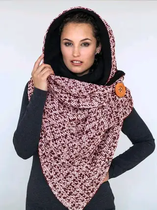 Cashew Flower Pattern Triangle Neck Scarf - 7 Style