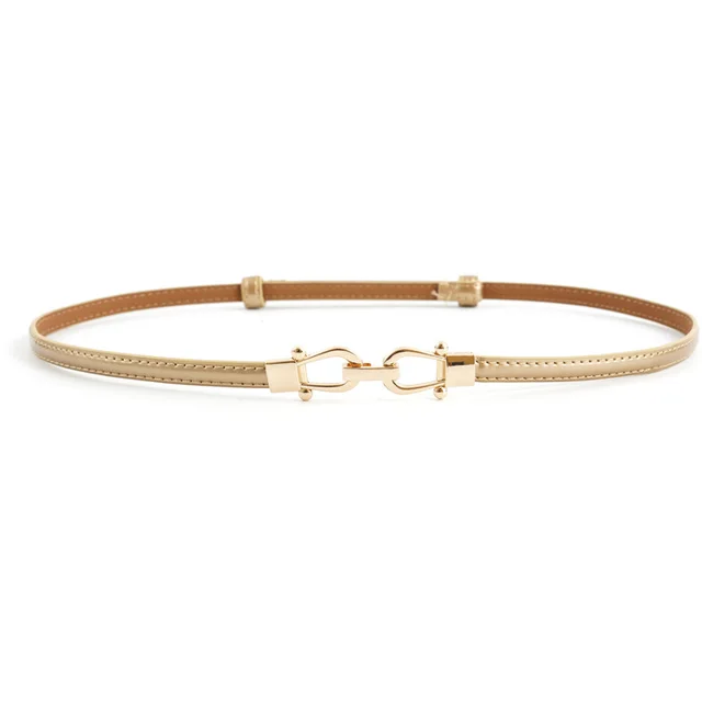 Leather adjustment to buckle belt Gold - Shop at LoveMi