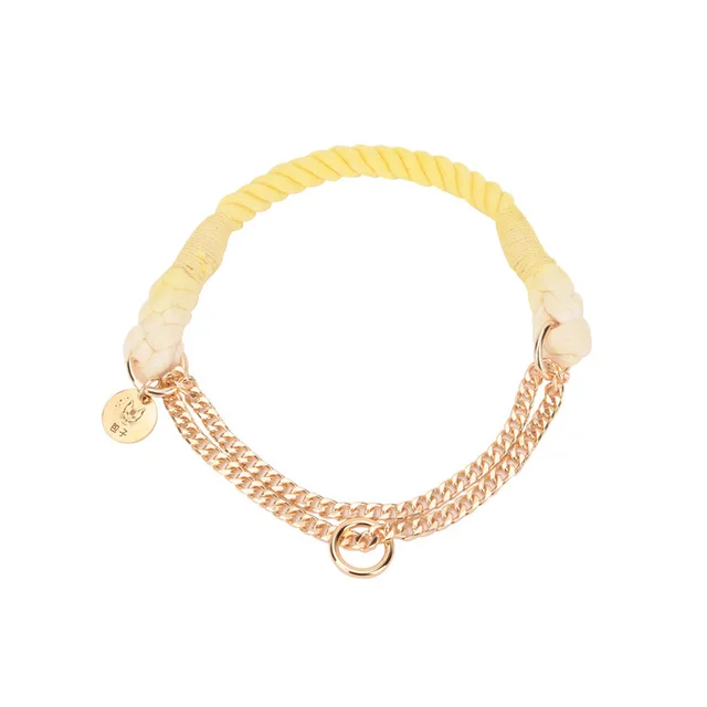 Multifunctional hand woven gradient color collar 5Style - Shop at LoveMi