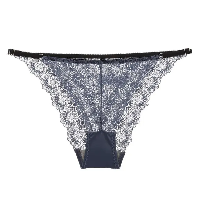 Lace low waist briefs Blue - Shop at LoveMi