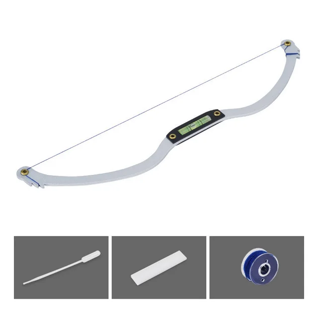 Tattoo horizontal bow ruler tattoo positioning ruler White - Shop at LoveMi