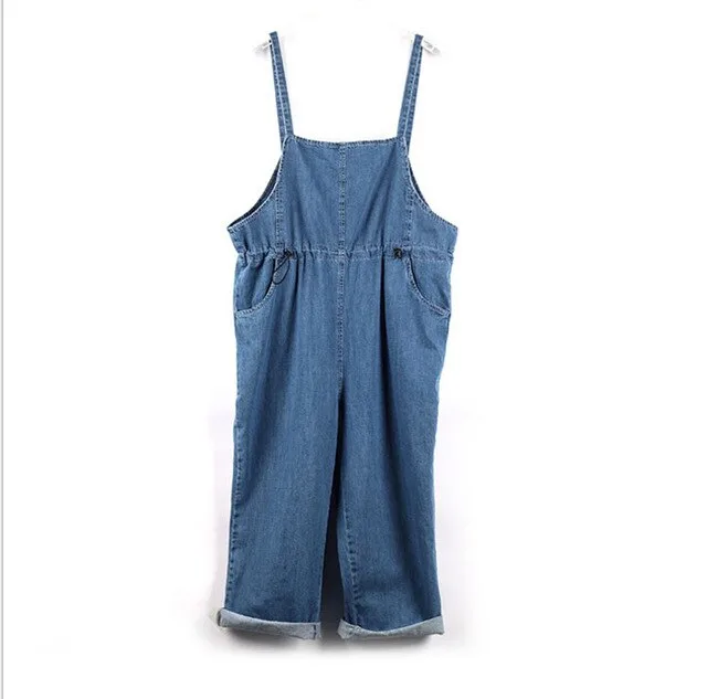 Maternity strap jeans - Blue