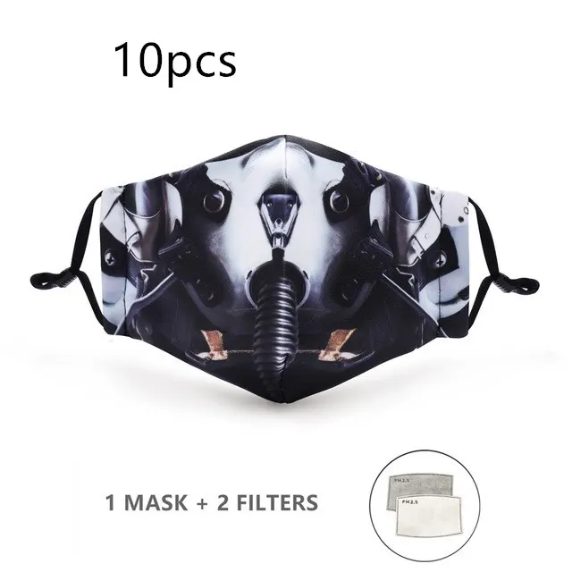 Printed protective filter pm2.5 mask S0482A819 Style - Shop at LoveMi