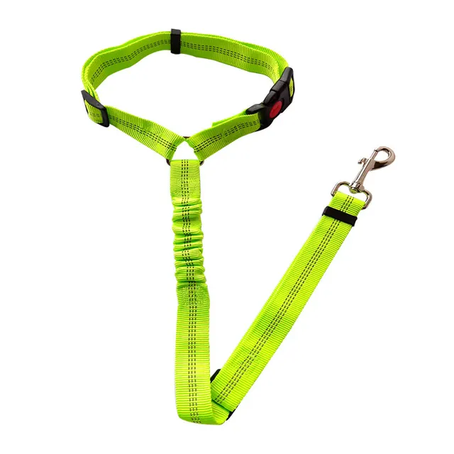 Safety Rope Elastic Traction Rope Dog Chain Fluorescent Green - Shop at LoveMi
