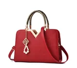 Handbag fashion ladies shell bag simple shoulder Messenger bag - Claret