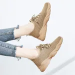 Casual female student single shoes fashion - Yellow