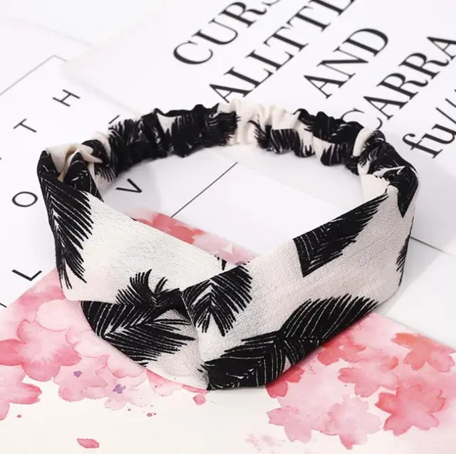 Women's Retro Style Printed Headband M2 - Shop at LoveMi