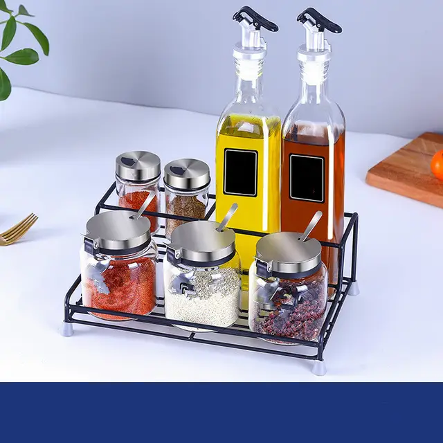 Salt Pot Seasoning Box Suit For Household Kitchen - 3Style