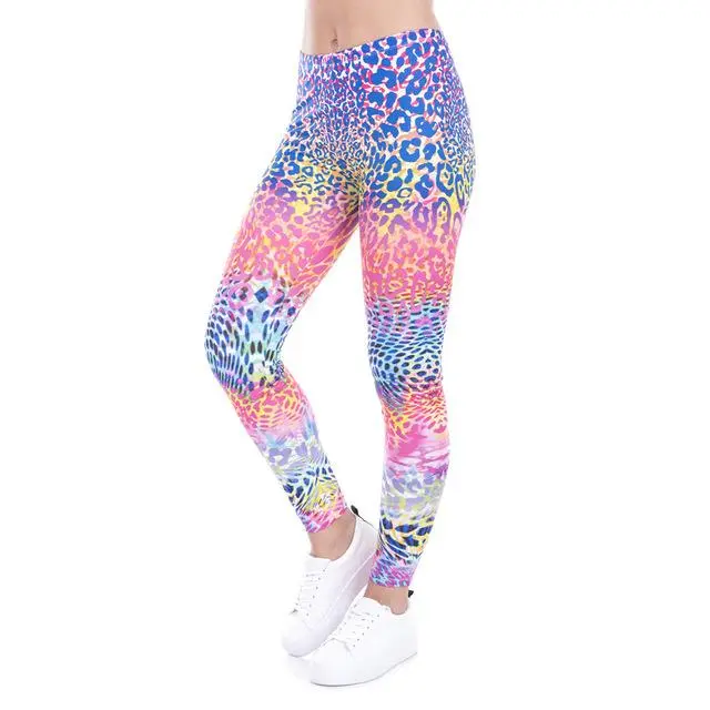 Wild Colourful Leggings - Average Code