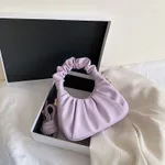 One Shoulder Messenger Bag - Purple