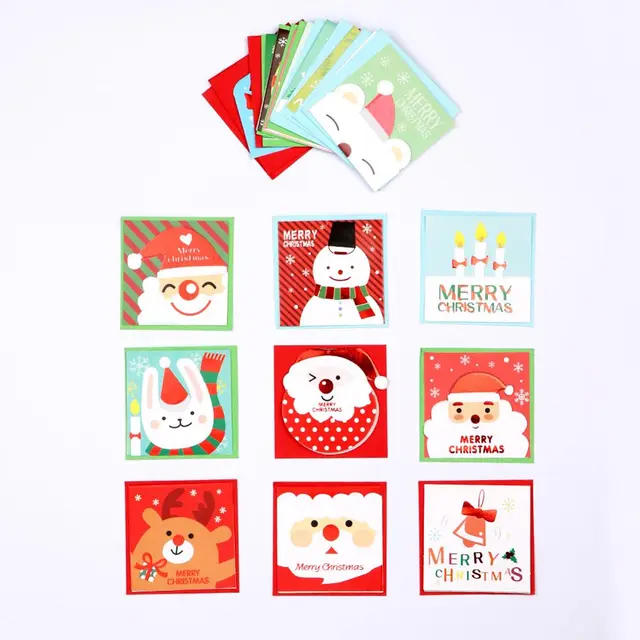 Christmas greeting card - 20Pcs